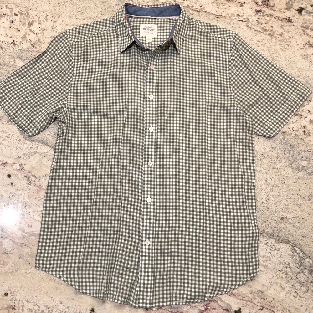 True Grit short sleeve button down